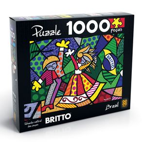 Assistência Técnica, SAC e Garantia do produto Puzzle 1000 Peças Romero Britto - Brazil