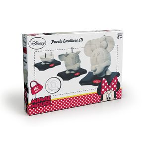 Assistência Técnica, SAC e Garantia do produto Puzzle Escultura 3D Minnie