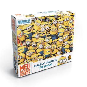 Assistência Técnica, SAC e Garantia do produto Puzzle Gigante 48 Peças Minions