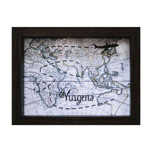 Assistência Técnica, SAC e Garantia do produto Quadro Cofre Map Betume 13x18cm