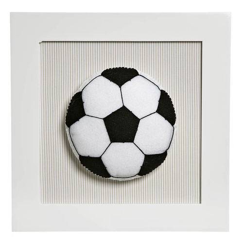 Assistência Técnica, SAC e Garantia do produto Quadro Decorativo Bola Futebol Quarto Bebê Infantil Menino