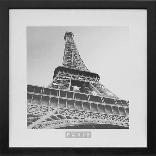 Assistência Técnica, SAC e Garantia do produto Quadro Paris Torre Eifel S/ Vidro 33x33x1cm - Kapos