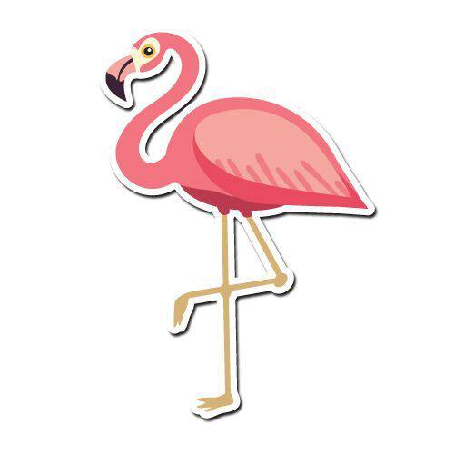 Assistência Técnica, SAC e Garantia do produto Quadro Placa Decorativa Formato - Flamingo