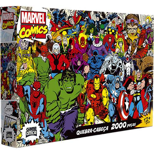Assistência Técnica, SAC e Garantia do produto Quebra Cabeça 2.000 Peças - Marvel Comics