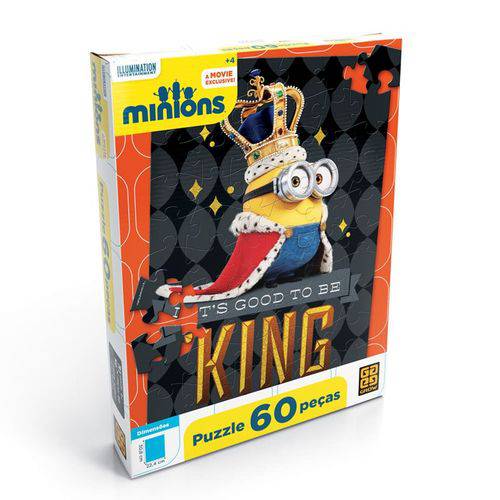 Assistência Técnica, SAC e Garantia do produto Quebra Cabeça 60 Peças Minions