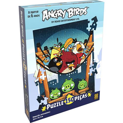 Assistência Técnica, SAC e Garantia do produto Quebra-Cabeça Angry Birds - 150 Peças