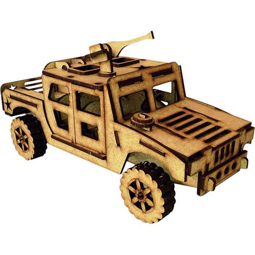 Assistência Técnica, SAC e Garantia do produto Quebra-Cabeça 3D Hummer Jeep Militar - Cia Laser