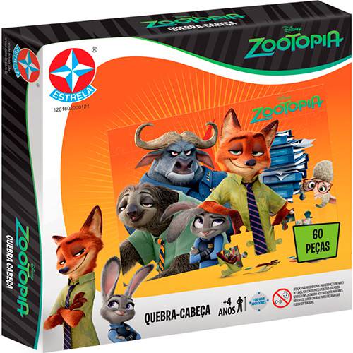 Assistência Técnica, SAC e Garantia do produto Quebra Cabeça Estrela Zootopia 60 Peças