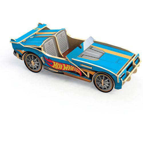 Assistência Técnica, SAC e Garantia do produto Quebra-cabeca Madeira Hot Wheels 3d 23pecas Simape Unidade