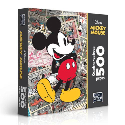Assistência Técnica, SAC e Garantia do produto Quebra-cabeça Mickey Clássicos 500 Peças - Toyster - Disney
