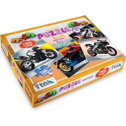 Assistência Técnica, SAC e Garantia do produto Quebra-cabeça Motos 100 Peças - Brinquedos Toia
