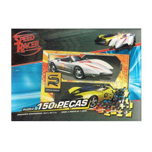 Assistência Técnica, SAC e Garantia do produto Quebra-Cabeça Speed Racer - 150 Peças - Grow