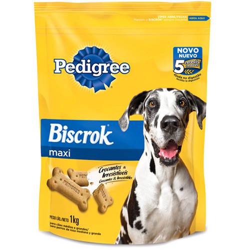 Assistência Técnica, SAC e Garantia do produto Ração Biscrok Maxi 1 Kg - Pedigree