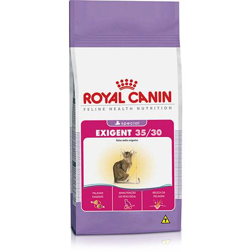 Assistência Técnica, SAC e Garantia do produto Ração Cat Exigent.35/30 7,5Kg - Royal Canin