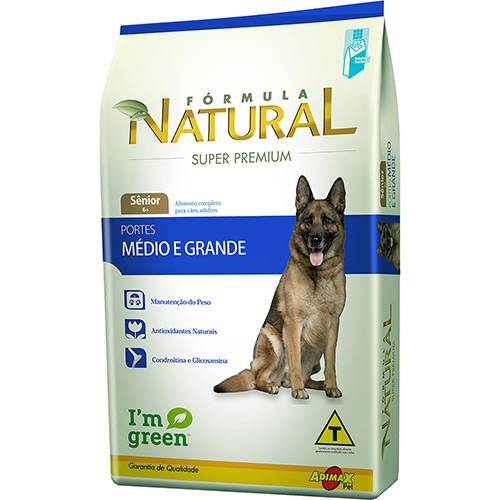 Assistência Técnica, SAC e Garantia do produto Ração Fómula Natural Super Premium para Cão Sênior Mix 14kg