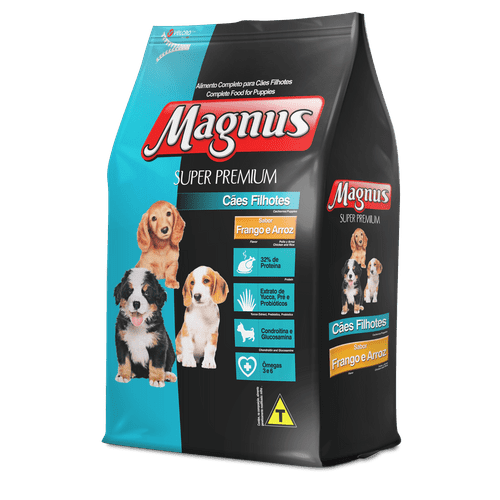 Assistência Técnica, SAC e Garantia do produto Ração Magnus Frango e Arroz para Cães Filhotes 1kg