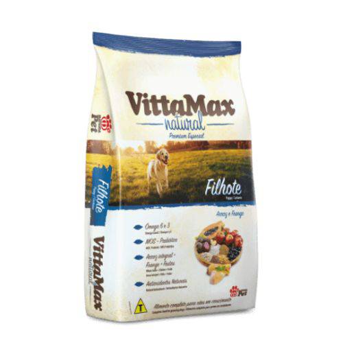 Assistência Técnica, SAC e Garantia do produto Ração para Cães Vittamax Natural Filhote 10,1kg Premium Especial