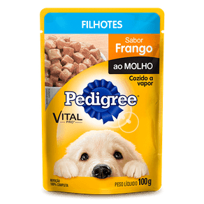 Assistência Técnica, SAC e Garantia do produto Ração Pedigree Filhotes Frango 100g