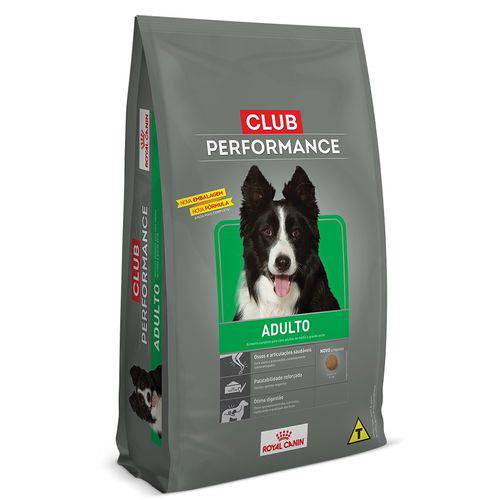 Assistência Técnica, SAC e Garantia do produto Ração Royal Canin Club Performance Cães Adultos - 15kg
