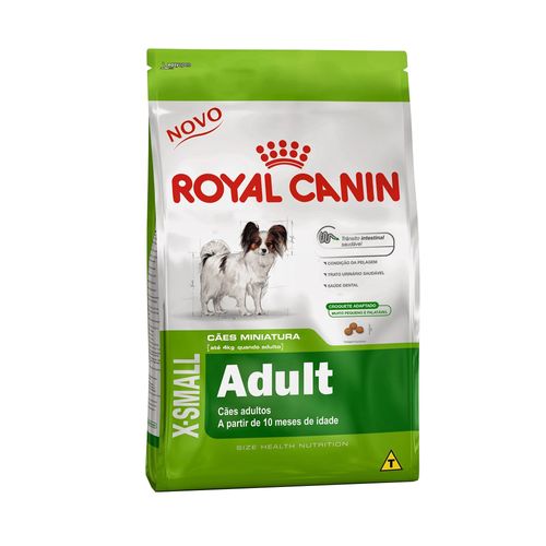 Assistência Técnica, SAC e Garantia do produto Ração Royal Canin X-Small Adult 1Kg