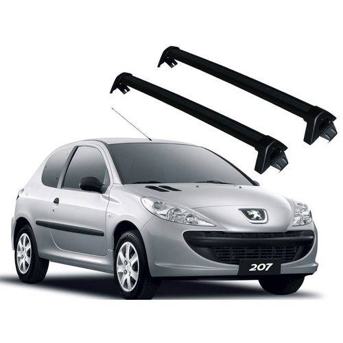 Assistência Técnica, SAC e Garantia do produto Rack Alumínio Peugeot 207 Preto PG-805 (Porta) - Projecar