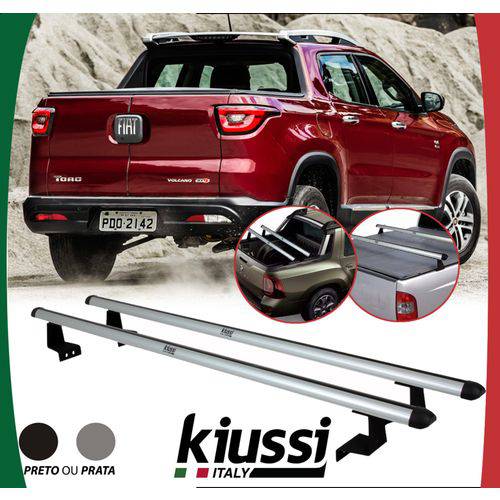 Assistência Técnica, SAC e Garantia do produto Rack Caçamba Travessa Caminhonete Fiat Toro - Kiussi Dolomiti