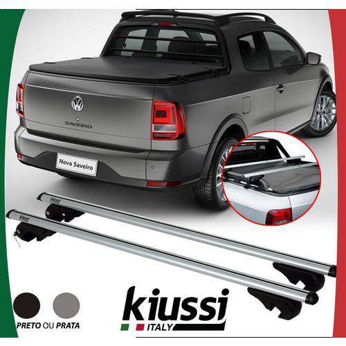 Assistência Técnica, SAC e Garantia do produto Rack Caçamba Travessa Caminhonete Volkswagen Saveiro - Kiussi Dolomiti
