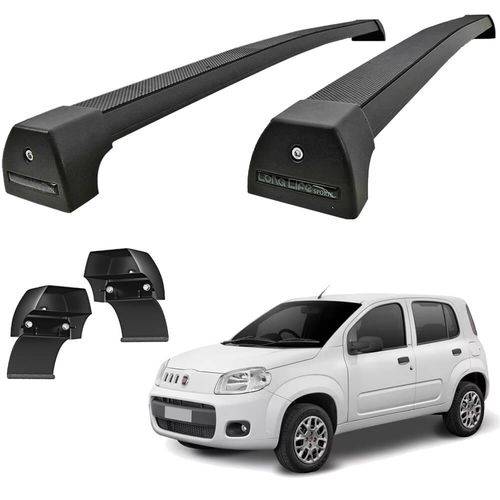 Assistência Técnica, SAC e Garantia do produto Rack Teto Fiat Uno 11/17 4 Portas Modelo Sport Preto Long Life