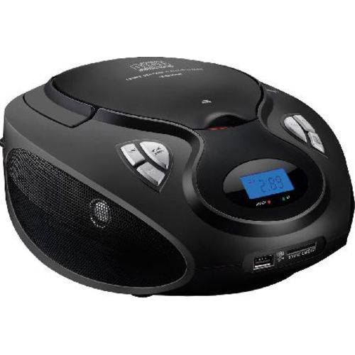 Assistência Técnica, SAC e Garantia do produto Radio Boombox Cd/USB/Sd/Fm/Aux 20W Rms SP178 Preto