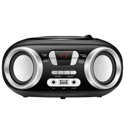 Assistência Técnica, SAC e Garantia do produto Radio Boombox Portatil Nbx13 Usb Auxiliar Fone Cd 6w Bivolt