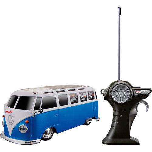 Assistência Técnica, SAC e Garantia do produto Rádio Control 1:24 Volkswagen Van Samba Azul - Maisto