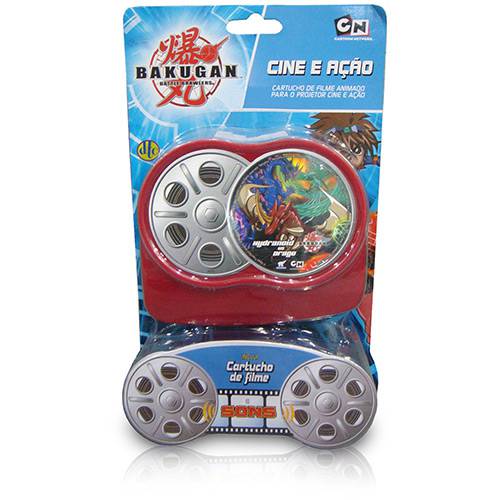 Assistência Técnica, SAC e Garantia do produto Refil de Cartucho Filme Animado - Cine e Ação - Bakugan - DTC