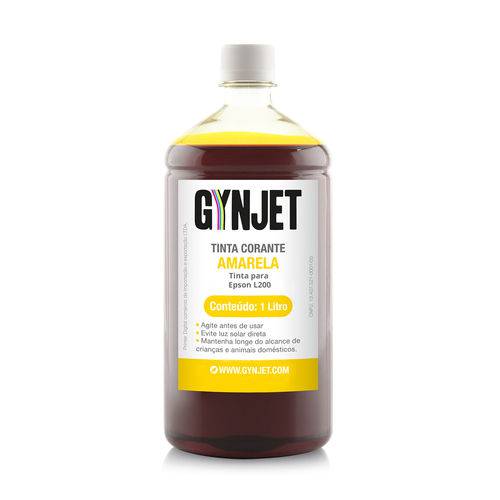 Assistência Técnica, SAC e Garantia do produto Tinta L565 1L Gynjet para Epson Yellow