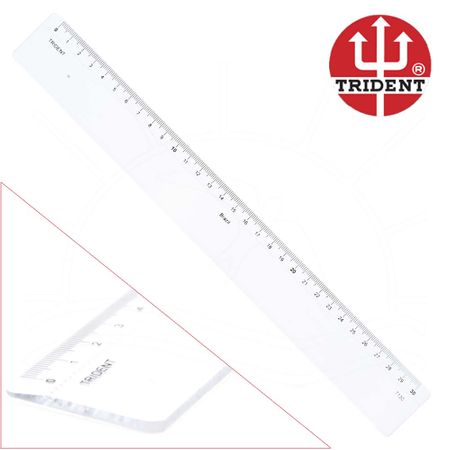 Assistência Técnica, SAC e Garantia do produto Régua Acrilico Trident 30cm