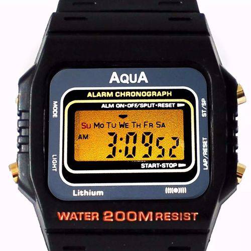 Assistência Técnica, SAC e Garantia do produto Relógio Aqua Aq37 Waterproof a Prova Dagua Preto