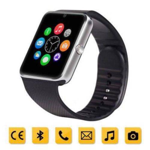 Assistência Técnica, SAC e Garantia do produto Relógio Bluetooth Smartwatch Gear Chip Gt08 e Android Prata