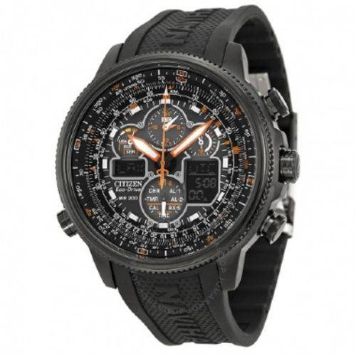 Assistência Técnica, SAC e Garantia do produto Relógio Citizen Navihawk A-t Eco Drive Black Dial Mens Watch - Modelo Jy8035-04e