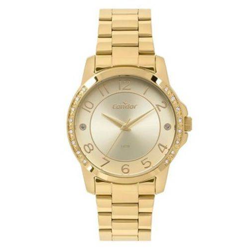 Assistência Técnica, SAC e Garantia do produto Relógio Condor Feminino Bracelete Dourado Co2035kom/4d