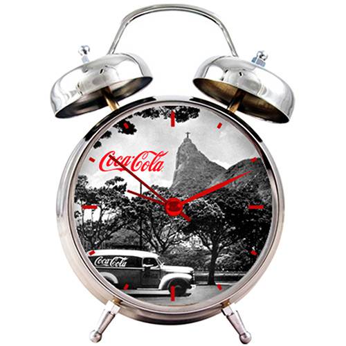 Assistência Técnica, SAC e Garantia do produto Relógio de Mesa Coca-Cola Metal Landcaspe Rio de Janeiro
