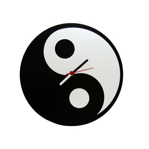 Assistência Técnica, SAC e Garantia do produto Relógio de Parede Decorativo - Modelo Yin Yang