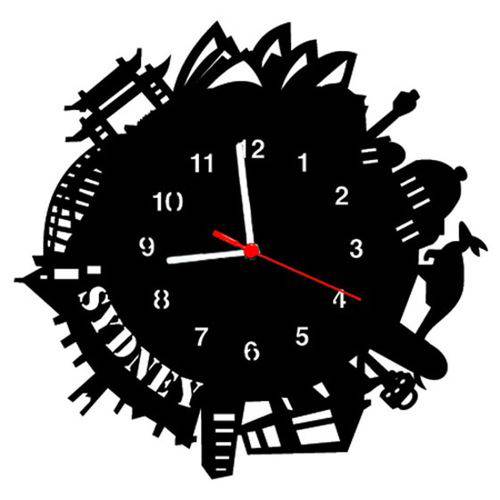 Assistência Técnica, SAC e Garantia do produto Relógio de Parede Decorativo Sydney com 28 Cm
