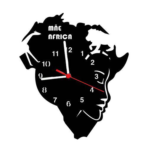 Assistência Técnica, SAC e Garantia do produto Relógio Decorativo - África - ME Criative