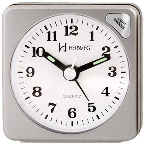 Assistência Técnica, SAC e Garantia do produto Relógio Despertador Quartz Tradicional Herweg 2510-70