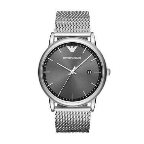 Assistência Técnica, SAC e Garantia do produto Relógio Emporio Armani Feminino Luigi - AR11069/1PN - Prata 43mm de Diâmetro