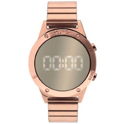 Assistência Técnica, SAC e Garantia do produto Relógio EURO Digital com Lente Espelhada Rosê