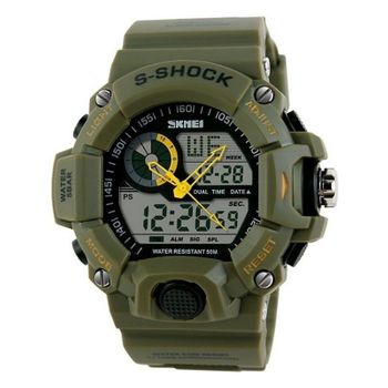 Assistência Técnica, SAC e Garantia do produto Relógio Skmei Anadigi 1029 Verde