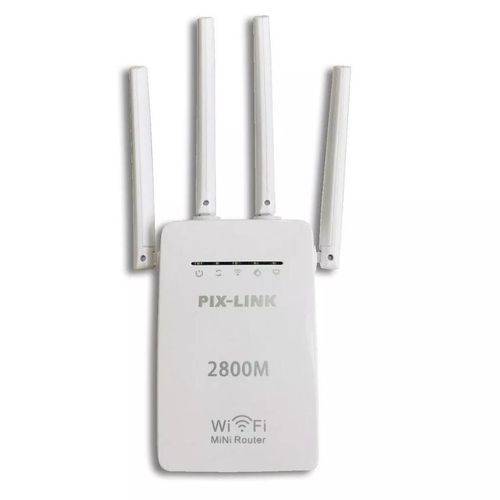 Assistência Técnica, SAC e Garantia do produto Repetidor Wi-Fi Mini Roteador Wireless 4 Antenas 2800m