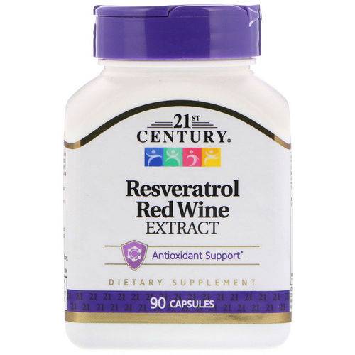 Assistência Técnica, SAC e Garantia do produto Resveratrol Century Extrato de Vinho Tinto 90 Cápsulas Eua