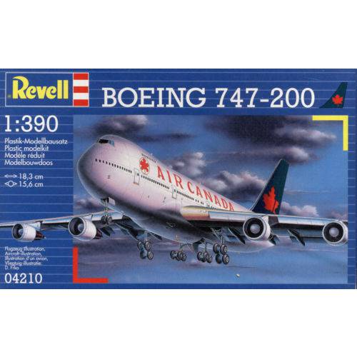 Assistência Técnica, SAC e Garantia do produto Revell 04210 Boeing 747-200 Air Canada 1:390