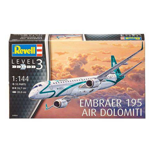 Assistência Técnica, SAC e Garantia do produto Revell 04884 EMBRAER 195 Air Dolomiti - 1/144